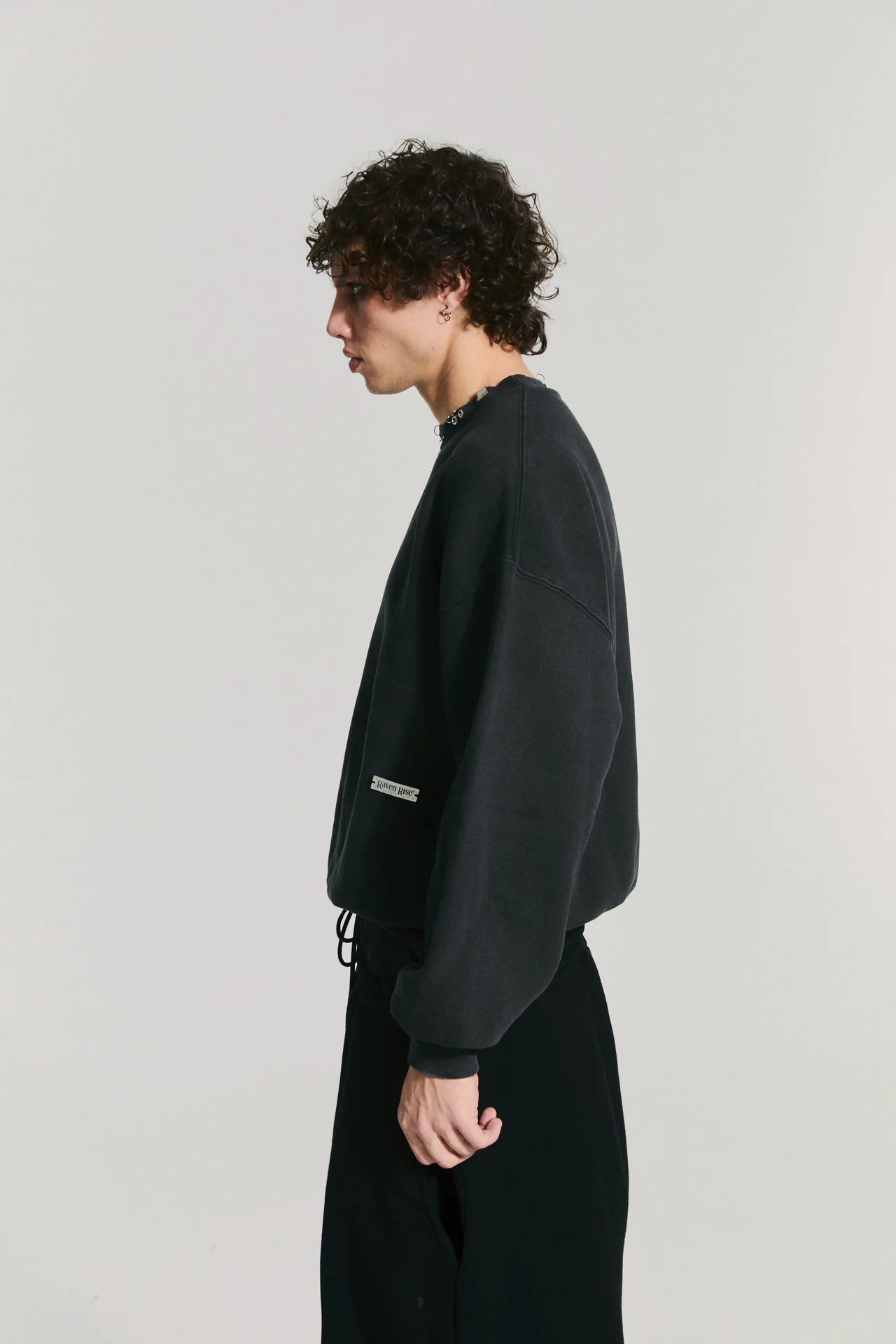 Oxide Mesh Crewneck