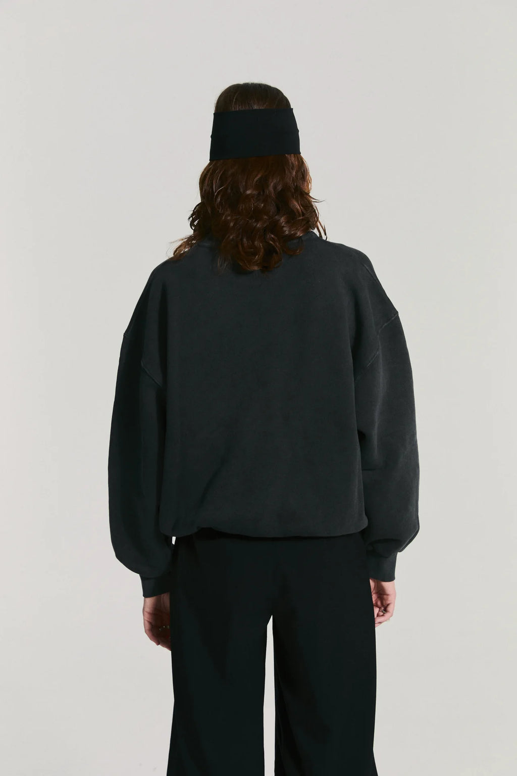 Oxide Mesh Crewneck